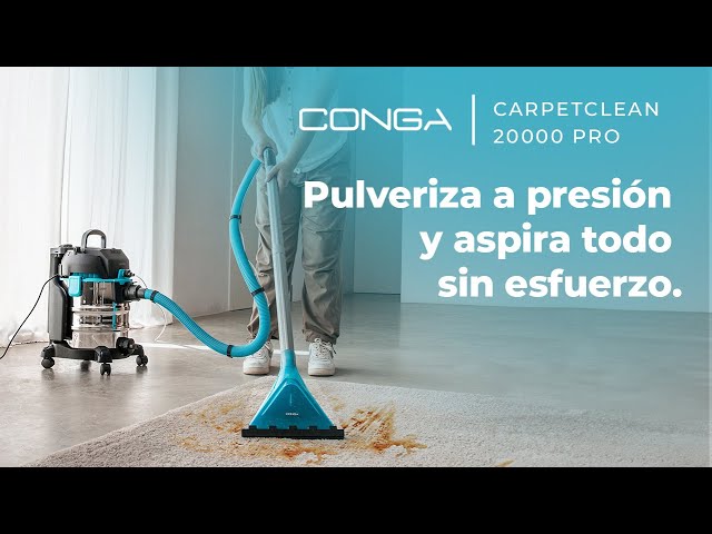 Bidone Aspiratutto Cecotec Conga CarpetClean 20000 Pro 1400W Solidi e Liquidi HEPA 20L video
