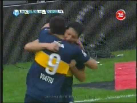 Boca 3 - 1 All Boys - Fecha 3 Torneo Inicial 2012