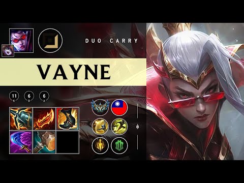 Vayne ADC vs Ziggs - TW Challenger Patch 25.23