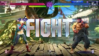 スト6 ランダムキャラ チーム戦 Part1