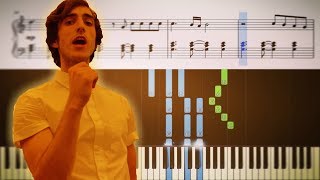 still feel. (half•alive) - piano tutorial