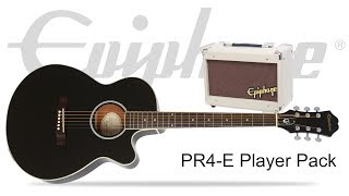 Video thumbnail for Epiphone Ltd Ed PR-4E Player Pack by OfficialEpiphone