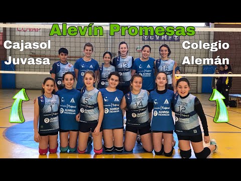 ❎ PARTIDO ALEVIN PROMESAS ❎ Cajasol Juvasa Voley - Cajasol Deutsche Schule