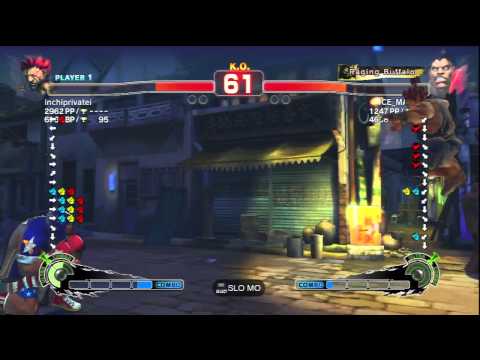 inchiprivatei (Akuma) Vs ICE_MAN_213 (Balrog) SSF4 AE Ranked Matches - PSN