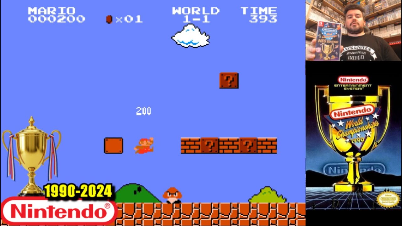 NINTENDO WORLD CHAMPIONSHIPS 🏆 Versión 1990 (NES) y Versión 2024 (Switch) - GAMEPLAY en Español