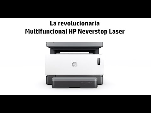 thumbnail video image 2 of Multifuncional Wi-Fi HP Neverstop Laser 1200w Tóner Continuo 4RY26A, 2 of 5