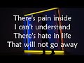 Adema - Pain Inside lyrics