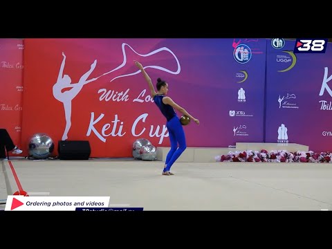 Polina Horodnycha Ball 21,950 - International Tournament "Keti Cup 2025"