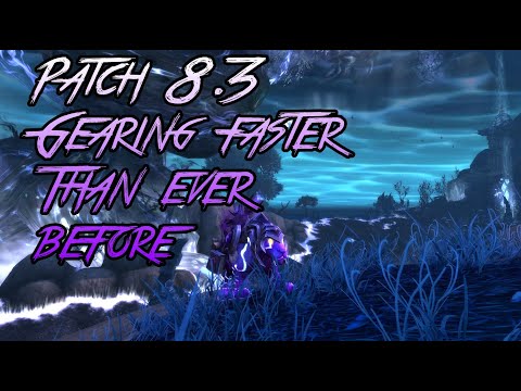 Fast gear up in patch 8.3 ( methods , techniques , tricks )