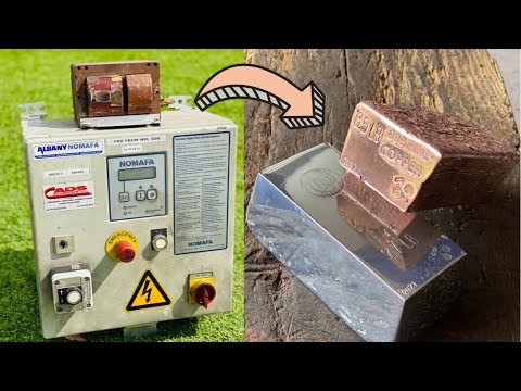 Melting Copper Dumpster Diving - Transformer Trash To Treasure - ASMR Metal Melting -BigStackD