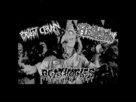 Purulent Cerumen / Agathocles / Fleshsaw - 3 Way Split - Tribute to Troma Pt. I (2022)