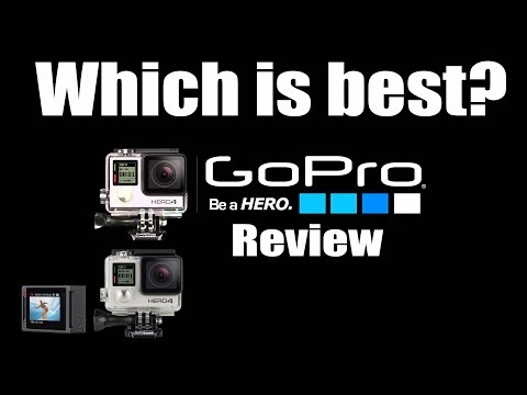 Go Pro Hero 4 Silver Vs Black!