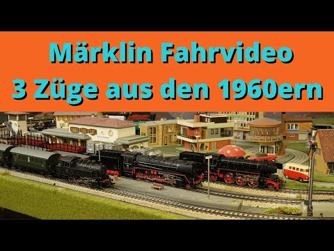 Märklin, 3 trains from the 1960s