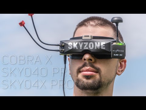 FPV очки SKYZONE SKY04O PRO OLED 5.8GHz (Black) - фото 2 - id-p2966545197