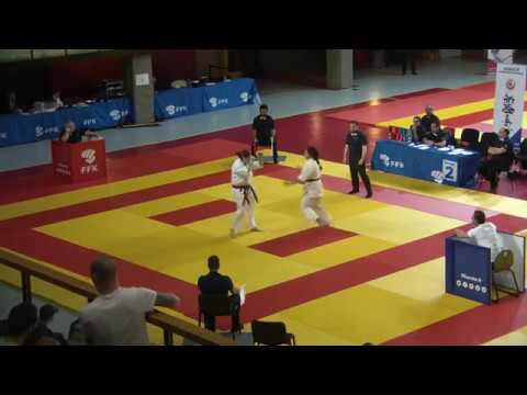 Camille Haddouche 1er combat Coupe de France 2019