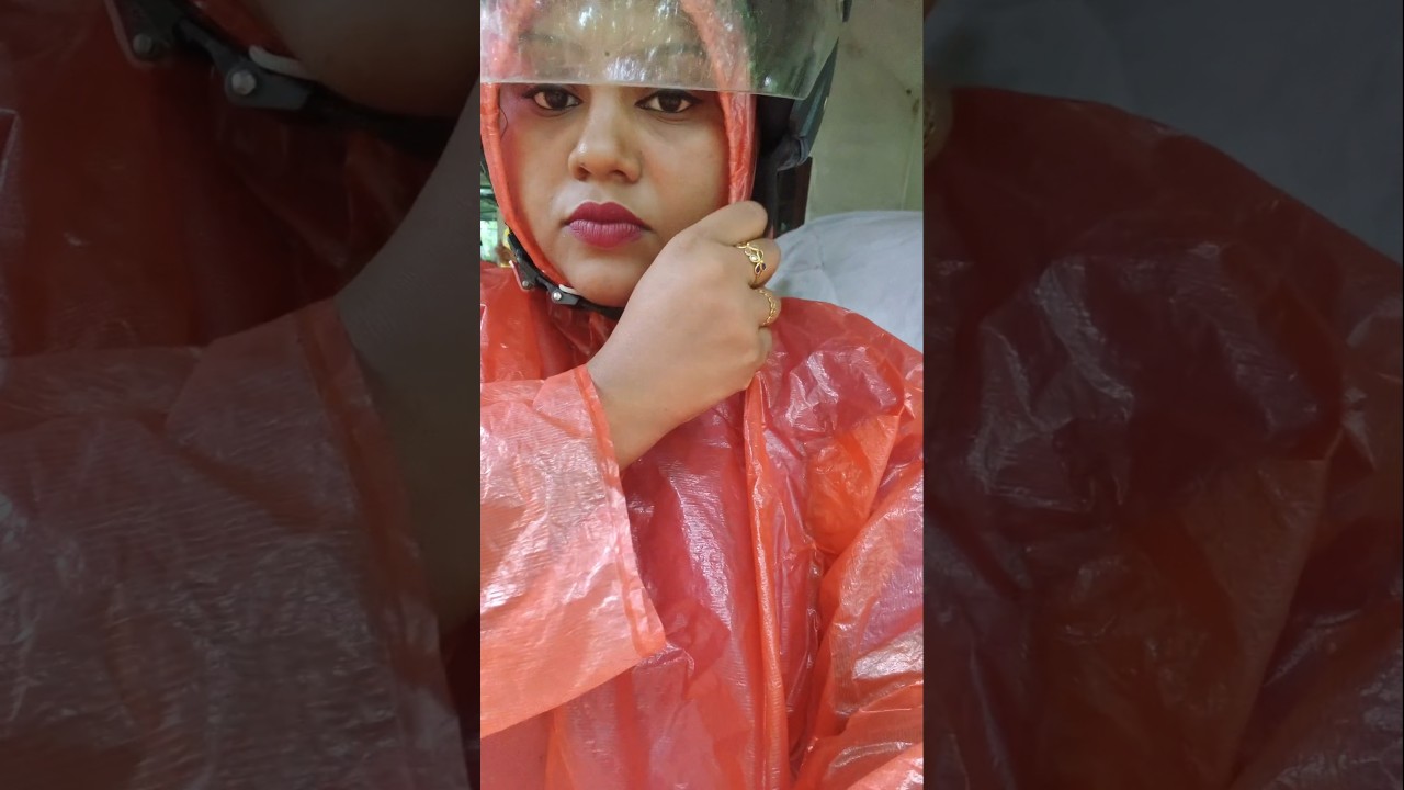 😮‍💨കോട്ടിട്ടു... ഹെൽമെറ്റും വച്ചു... പക്ഷെ മഴ എവിടെ? 😅🌧️ #shorts #shortsfeed