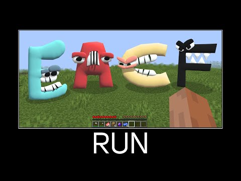 Minecraft wait what meme part 358 (Alphabet Lore)