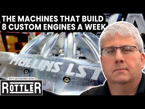 The machines that build 8 custom engines a week