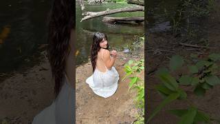 Picnic by the stream 🌻🤍