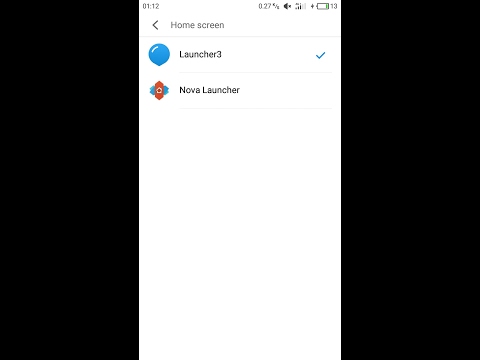 How to change default launcher in meizu m2 latest update version