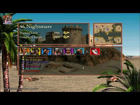 Stronghold Crusader | Mission 46 | Nightmare (Crusader Trail) | Stronghold Crusader Master