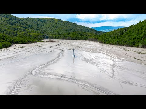 Szászavinc  elárasztott falu  -  Geamăna
