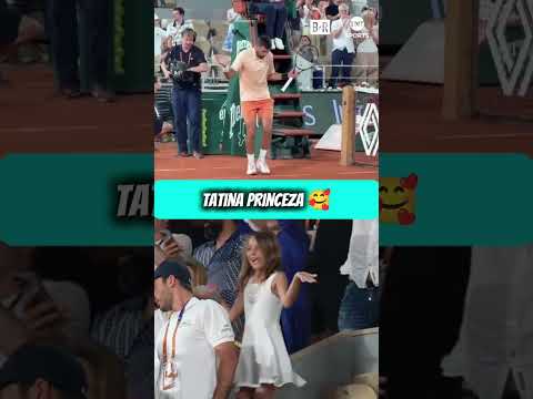 Tatina princeza 🥰 #srbija #djokovic #novakdjokovic #tennis
