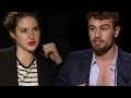 Theo James Strips & Shailene Woodley Talks ...