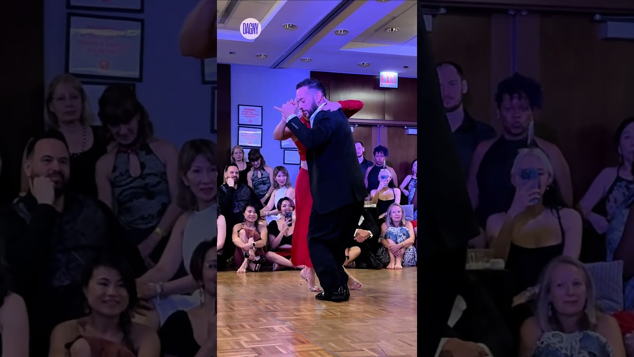 Georgia Priskou & Loukas Balokas dancing to "Me Voy a Baraja" by Edgardo Donato at Windy City (2/11)