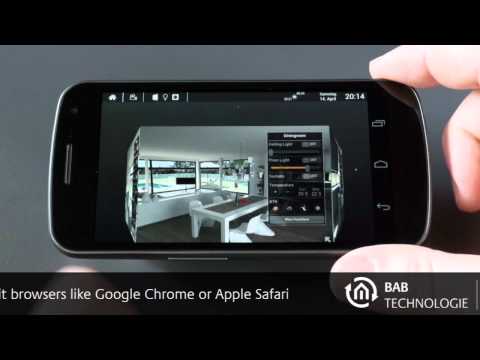 eibPort 3 Cube Vision on a Galaxy Nexus (Light+Building 2012 #2 of 3)