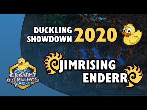 JimRising vs EnDerr - ZvZ | Duckling Showdown 2020 | StarCraft 2 Showmatch