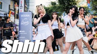 [KPOP IN PUBLIC] 키스오브라이프(KISS OF LIFE) - 쉿 (Shhh) DANCE COVER 커버댄스 @홍대버스킹