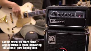 Video thumbnail for Strings Quick Demo : Ampeg Micro CL Stack by Strings Shop