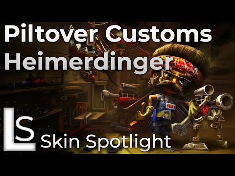 Piltover Customs Heimerdinger - Skin Spotlight - Piltover Customs - League of Legends - Patch 10.8.1