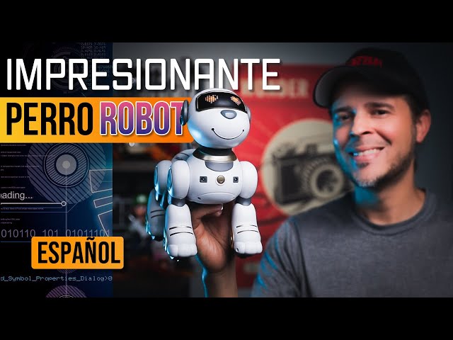 Vídeo relacionado con VATOS Robot perro niños juguete teledirigido - Toque interactivo y siga perro robot con 17 funciones, música de baile programable RC perro robot juguete para niñas de 3 a 12 años