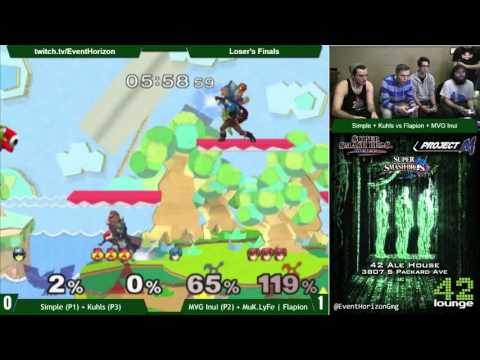 Construct 35 - Simple + Kuhls vs MVG|Inui + Hunger - Melee Doubles LFs