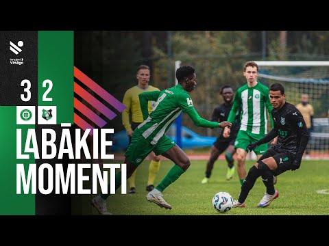 34. kārta: FK Metta 3:2 FK Auda (Labākie momenti)