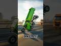Truk Oleng Dump Truck Aksi Jumping Sempurna Trukoleng Dumptruck Truck