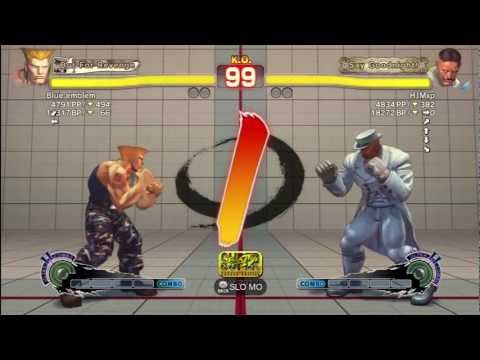 Blue Emblem (Guile) vs HJMxp (Dudley) 1