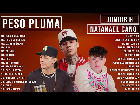 Peso Pluma, Natanael Cano, Junior H - Grandes éxitos Mix 2023 |LAS MEJORES CANCIONES 2023