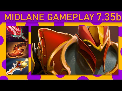 💰SaberLight Dragon Knight 900+ GPM! Mid Gameplay 7.35b - Dota 2 Top MMR