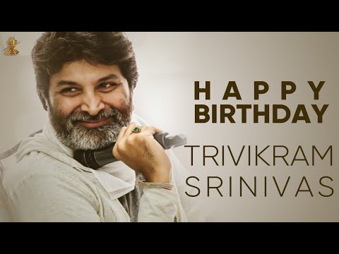 Director Trivikram Srinivas Birthday Special Video || 