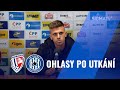 Antonín Růsek po utkání FORTUNA:LIGY s týmem FK Pardubice