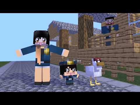 MONSTER SCHOOL :CHICKEN WING SADAKO, HEEKO, HEROBRINE FAMILY - MINECRAFT ANIMATION