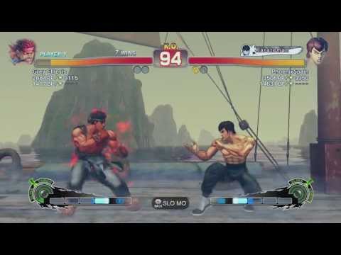 Vs Feilong Pt 1 of 9 Grey Ellipsis(Evil Ryu) vs PhoenixSpain(Fei Long)