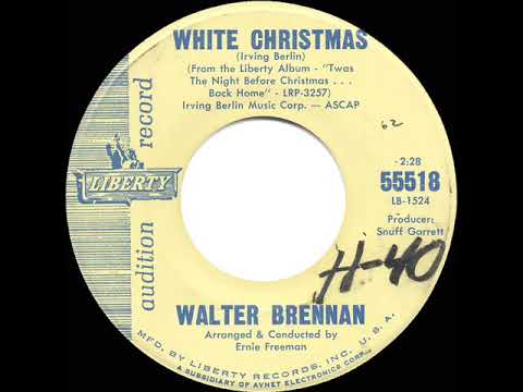 1962 Walter Brennan - White Christmas