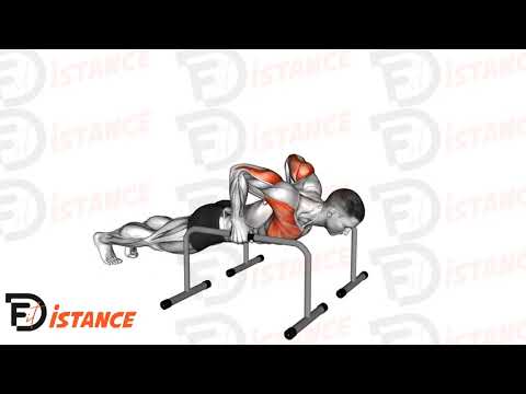 Pompes profondes (deep pushups) sur barres parallèles - Exercice Pompes profondes (deep pushups) sur barres parallèles en vidéo