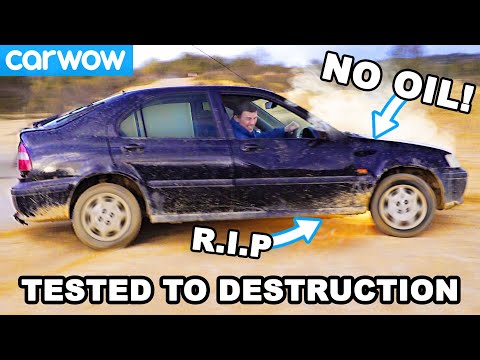 3rd YouTube video about how far can you drive on min oil audi