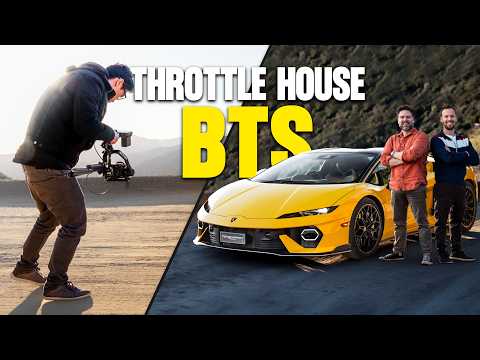 How We Filmed the Lamborghini Temerario - Throttle House BTS