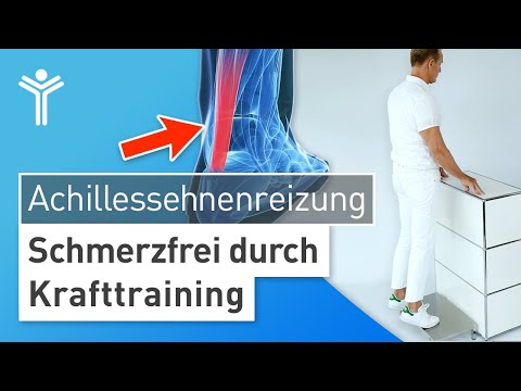 Achillessehnenreizung selbst behandeln: Beste Übung gegen Schmerzen der Achillessehne | Achillodynie